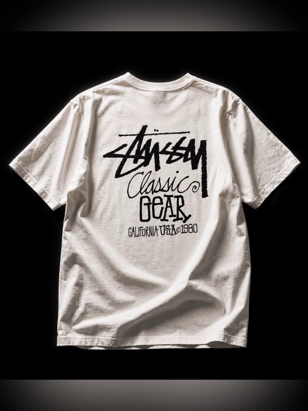 Stüssy Classic Gear Tee - Size M - NWT